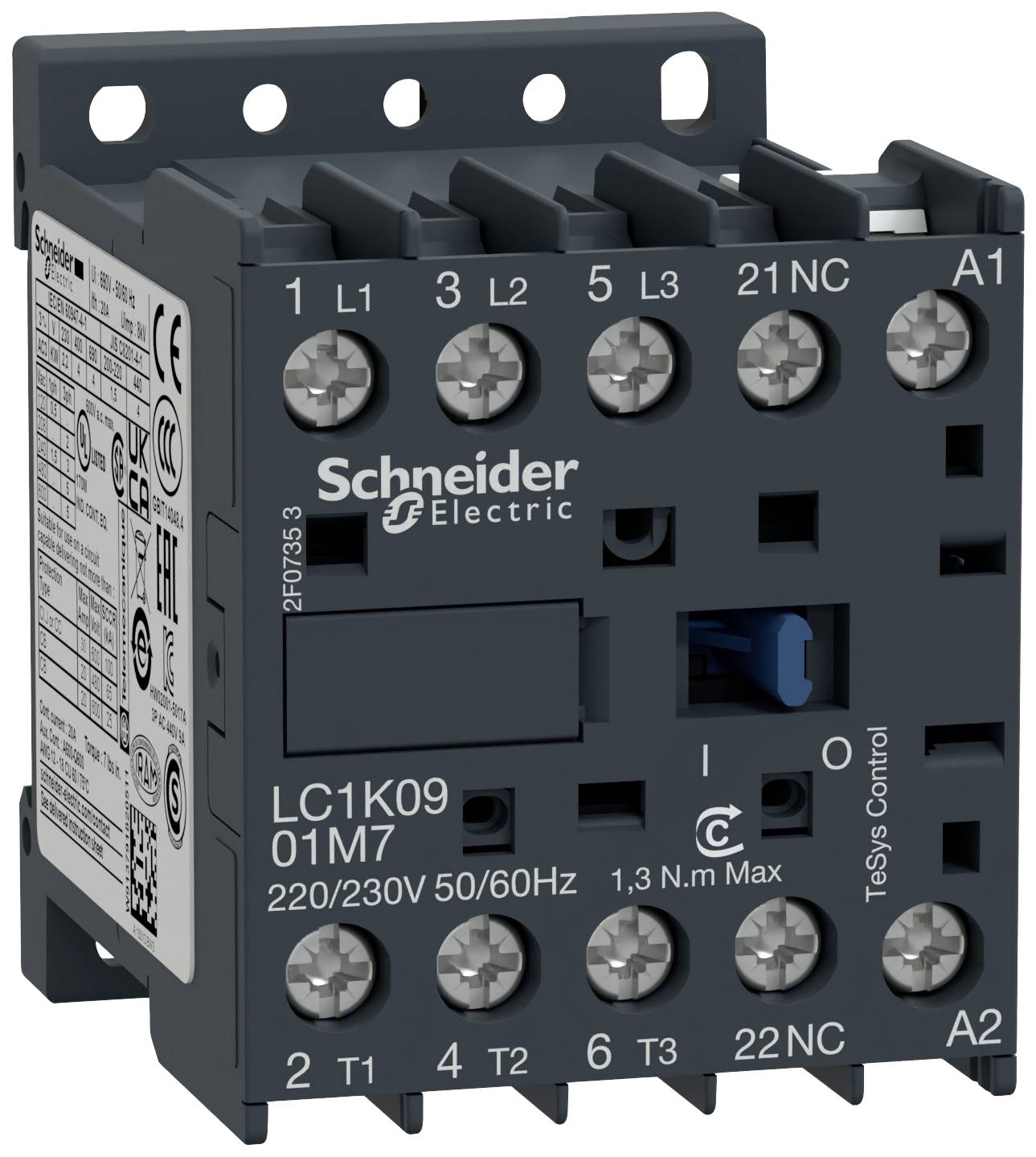 Schneider Electric LC1K0901B7 Leistungsschütz 1St.