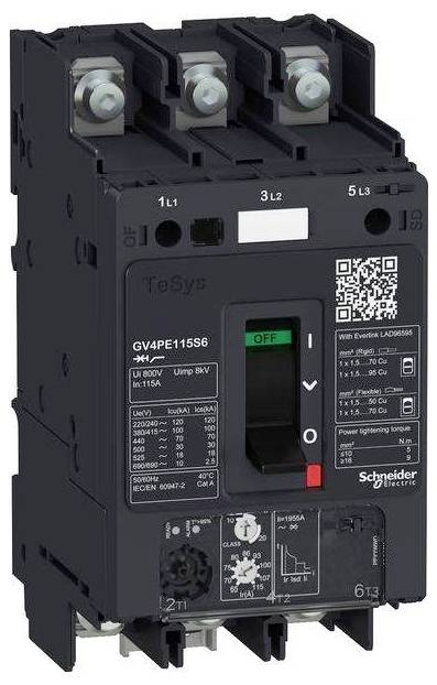Schneider Electric GV4PE12N6 GV4PE12N6 Motorschutzschalter 1St.