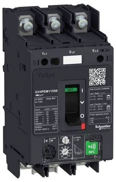 Schneider Electric GV4PEM50N6 GV4PEM50N6 Motorschutzschalter 1St.