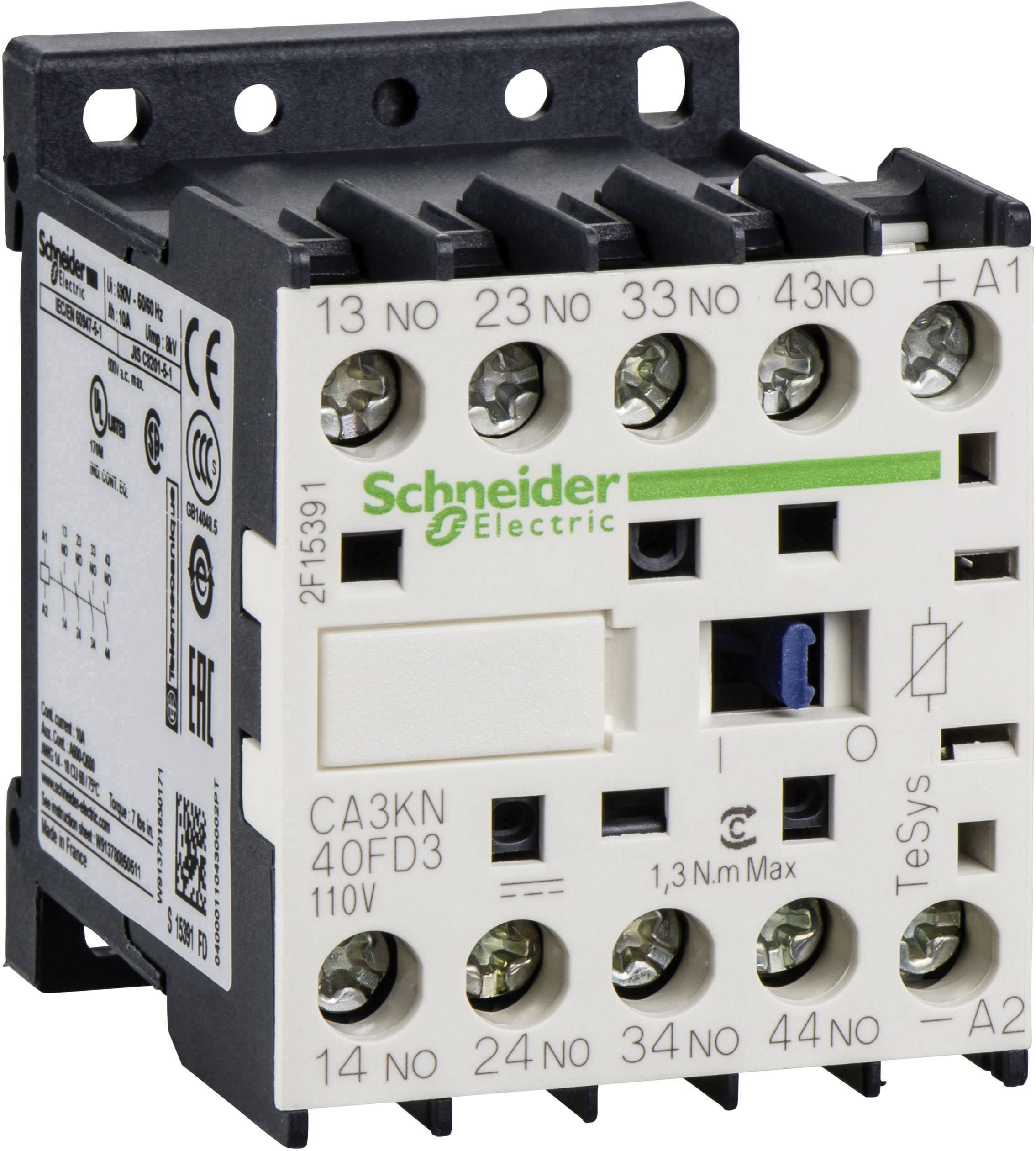 Schneider Electric CA3KN40FD3 Hilfsschütz 1St.