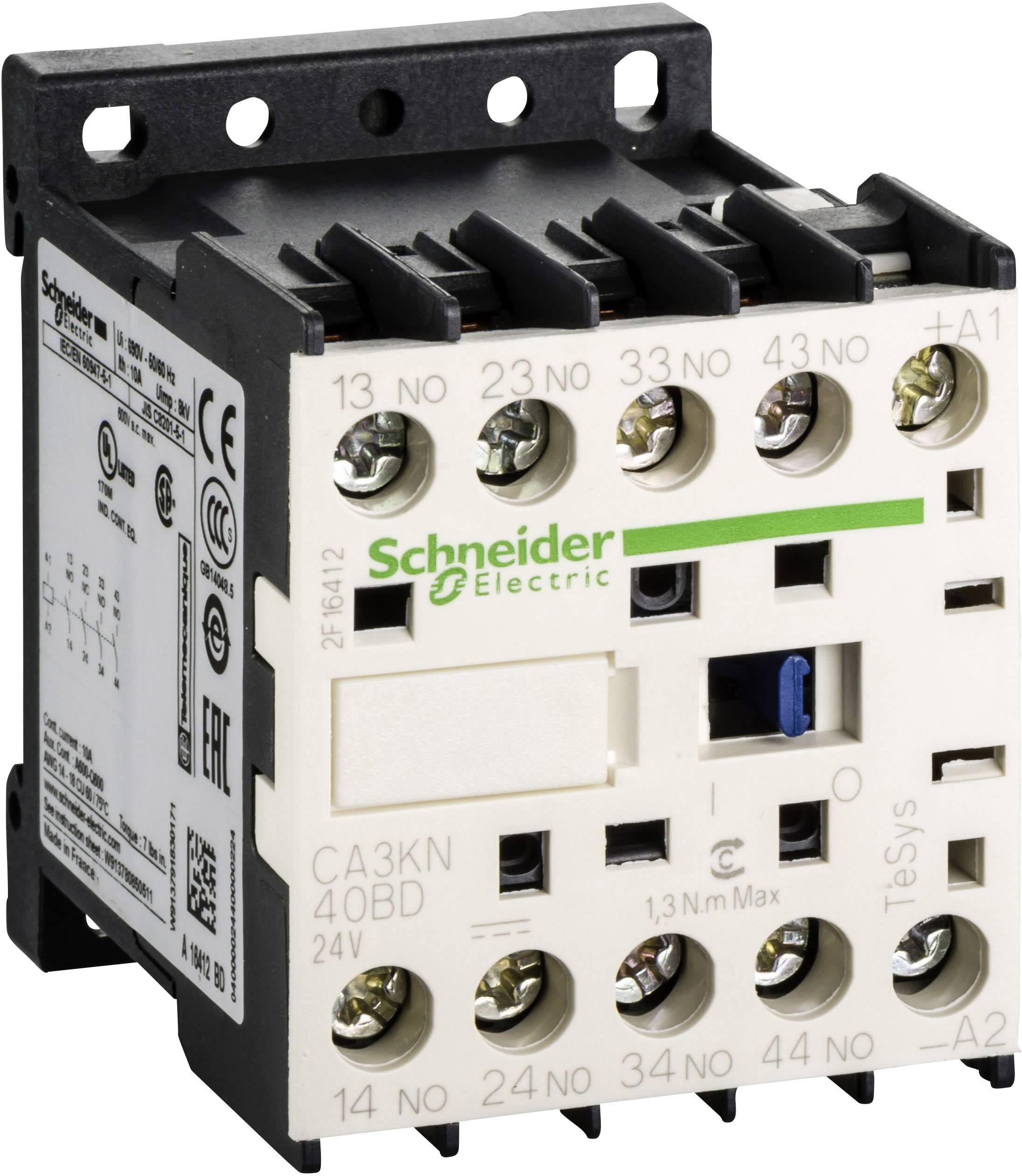 Schneider Electric CA3KN40GD3 Hilfsschütz 1St.