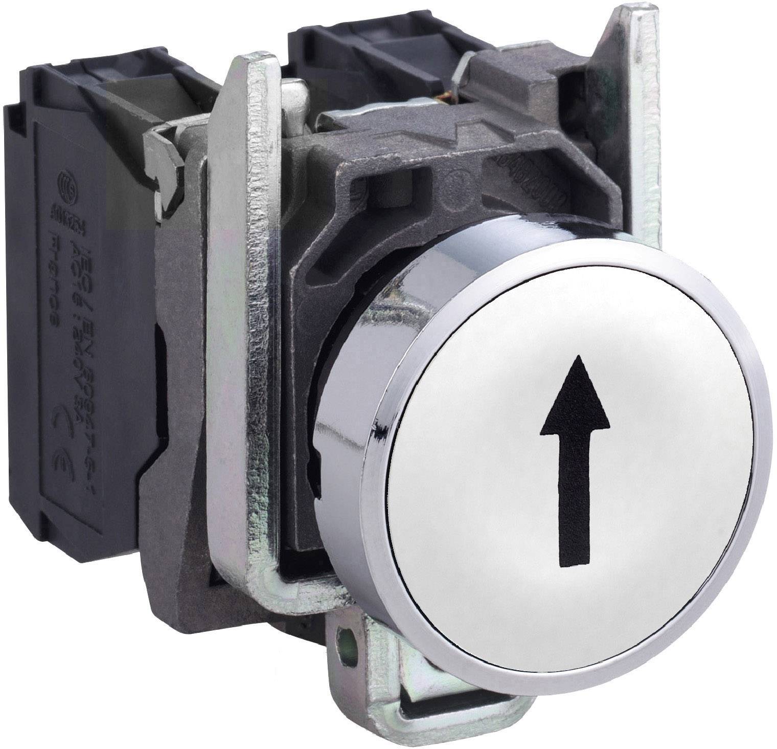 Schneider Electric XB4BA3341 XB4BA3341 Drucktaster 600V 6A tastend (L x B x H) 52 x 30 x 47mm IP66, IP67, IP69, IP69K 1St.