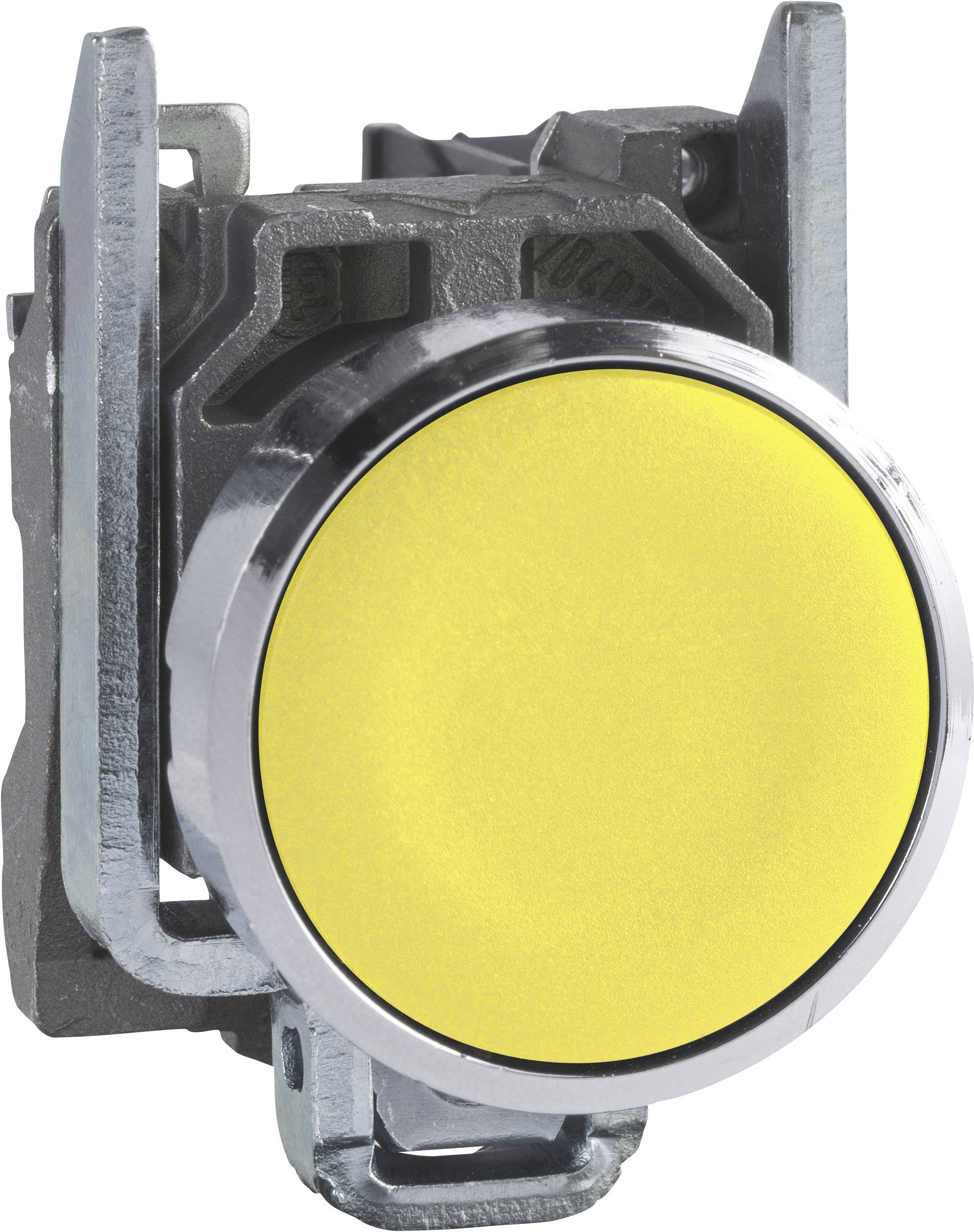 Schneider Electric XB4BA55 XB4BA55 Drucktaster 600V 6A tastend (L x B x H) 52 x 30 x 47mm IP66, IP67, IP69, IP69K 1St.