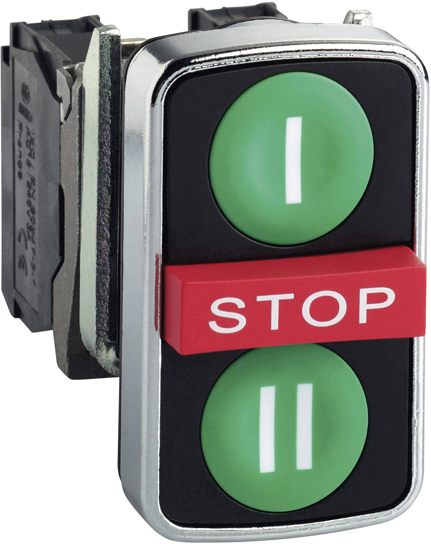 Schneider Electric XB4BA731327 XB4BA731327 Drucktaster 600V 6A tastend IP69, IP69K 1St.