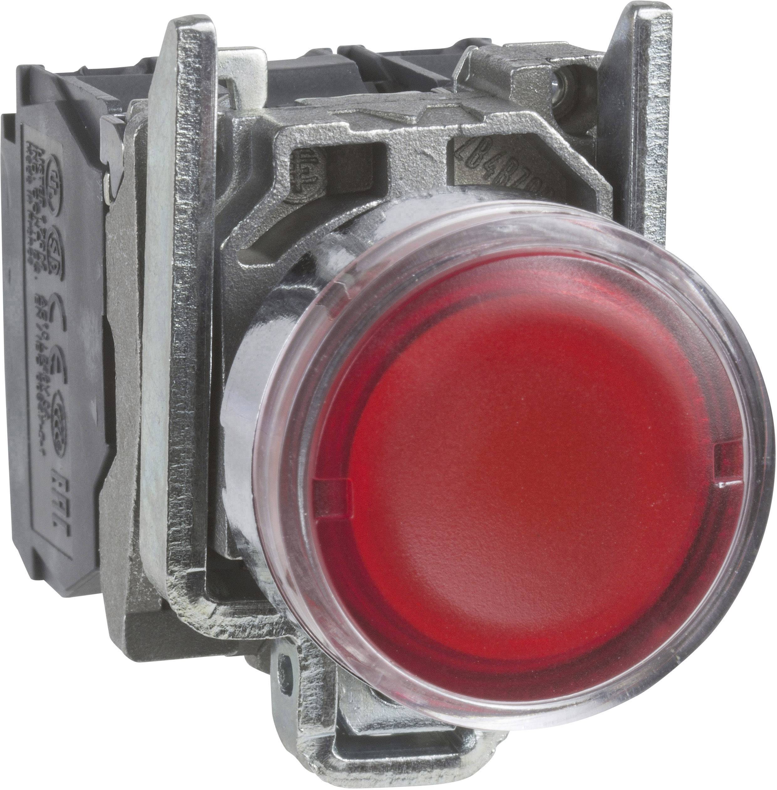 Schneider Electric XB4BW34M5 XB4BW34M5 Leuchtdrucktaster 600V 6A tastend (L x B x H) 57 x 30 x 47mm IP66, IP67, IP69, IP69K 1St.