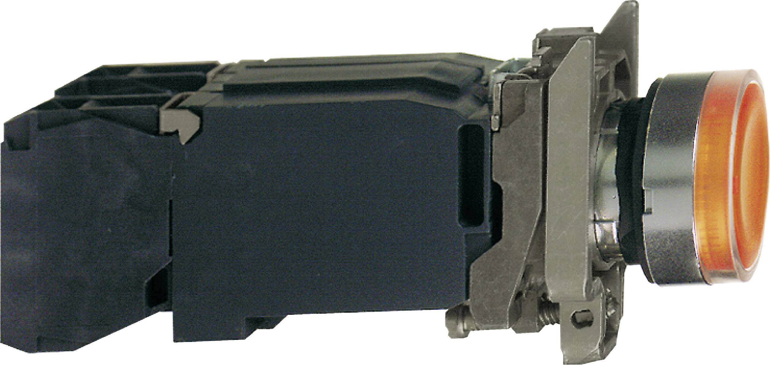 Schneider Electric XB4BW3545 XB4BW3545 Leuchtdrucktaster 600V 6A tastend (L x B x H) 57 x 30 x 47mm IP66, IP67, IP69, IP69K 1St.