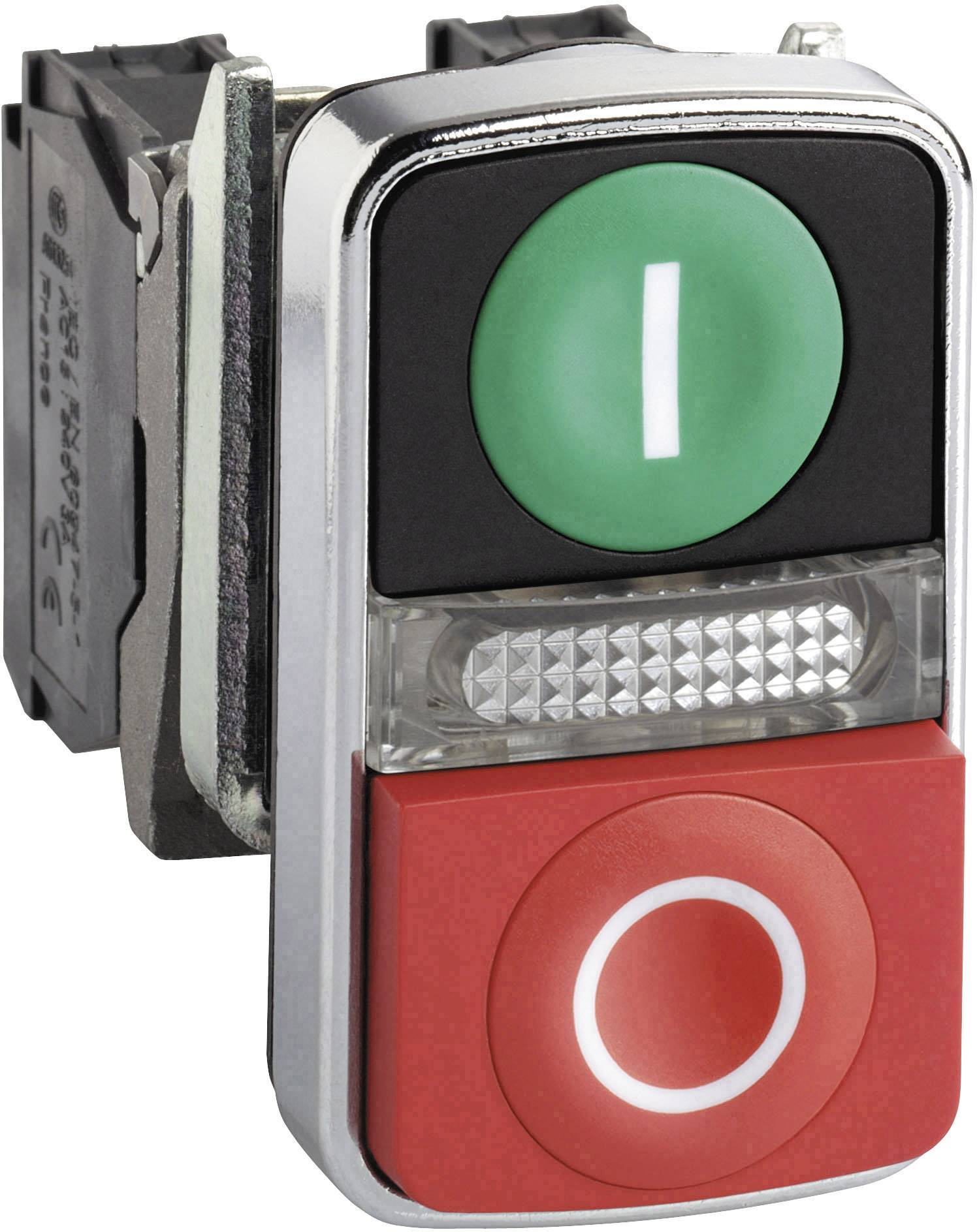 Schneider Electric XB4BW73731B5 XB4BW73731B5 Drucktaster 600V 6A tastend (L x B x H) 57 x 30 x 47mm IP66, IP67, IP69, IP69K 1St.