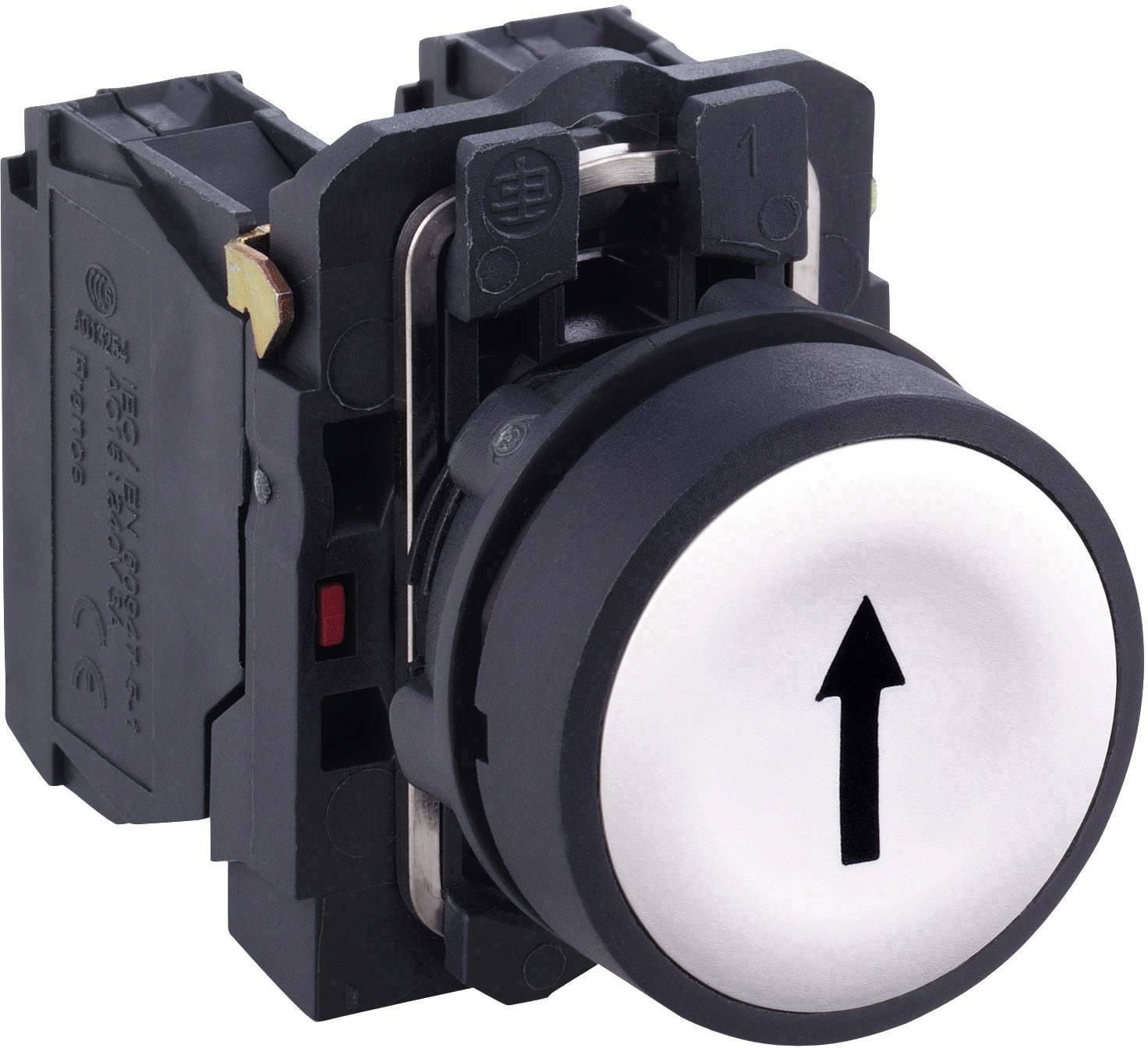Schneider Electric XB5AA3341 XB5AA3341 Drucktaster 600 V 6 A tastend (L x B x H) 52 x 30 x 42 mm IP66, IP67, IP69, IP69K 1 St.