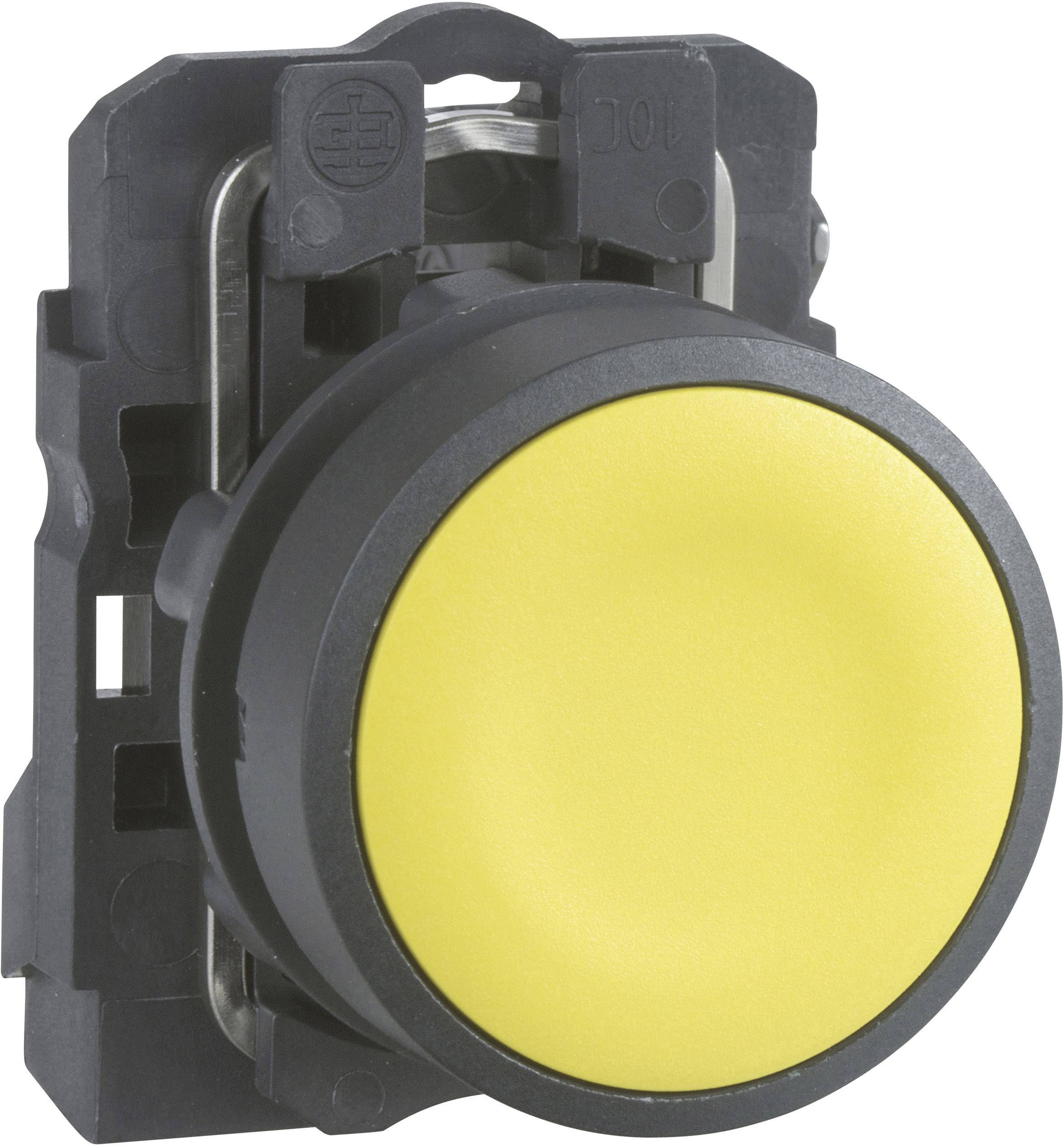 Schneider Electric XB5AA51 XB5AA51 Drucktaster 600V 6A tastend (L x B x H) 52 x 30 x 42mm IP66, IP67, IP69, IP69K 1St.