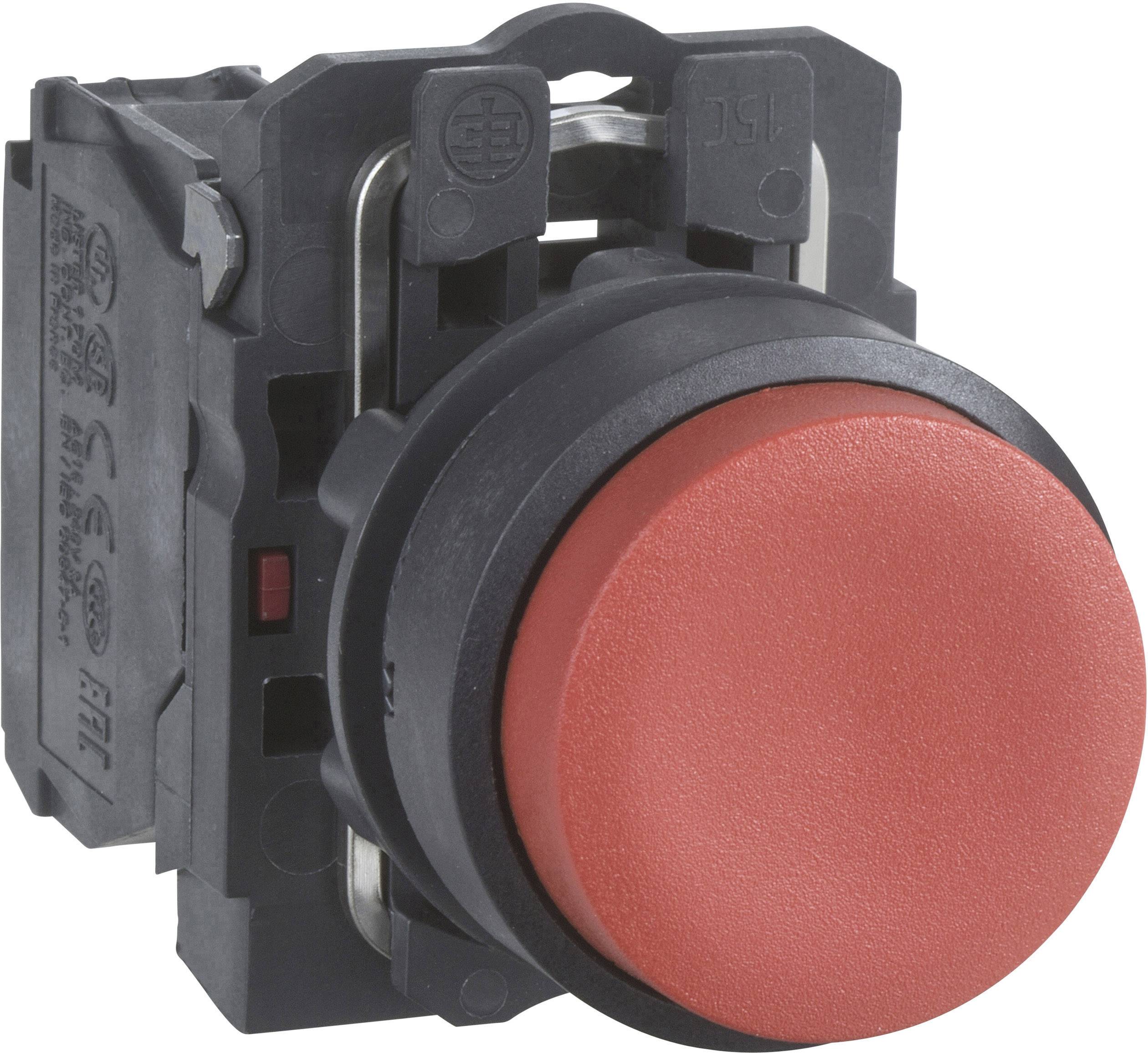 Schneider Electric XB5AL42 XB5AL42 Drucktaster 600V 6A tastend (L x B x H) 57 x 30 x 42mm IP66, IP67, IP69, IP69K 1St.