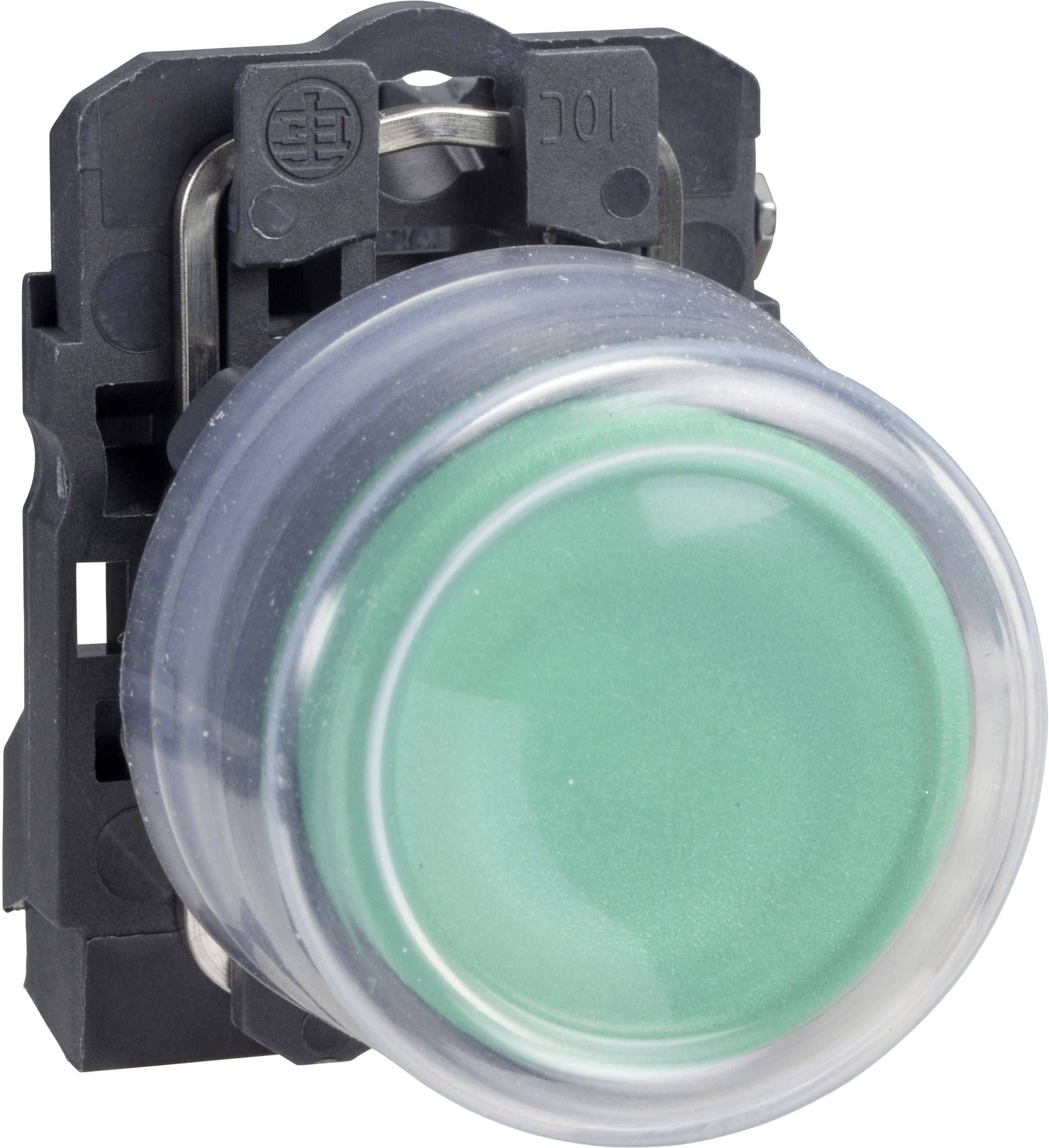 Schneider Electric XB5AP31 XB5AP31 Drucktaster 600V 6A tastend (L x B x H) 61 x 30 x 42mm IP66, IP67 1St.