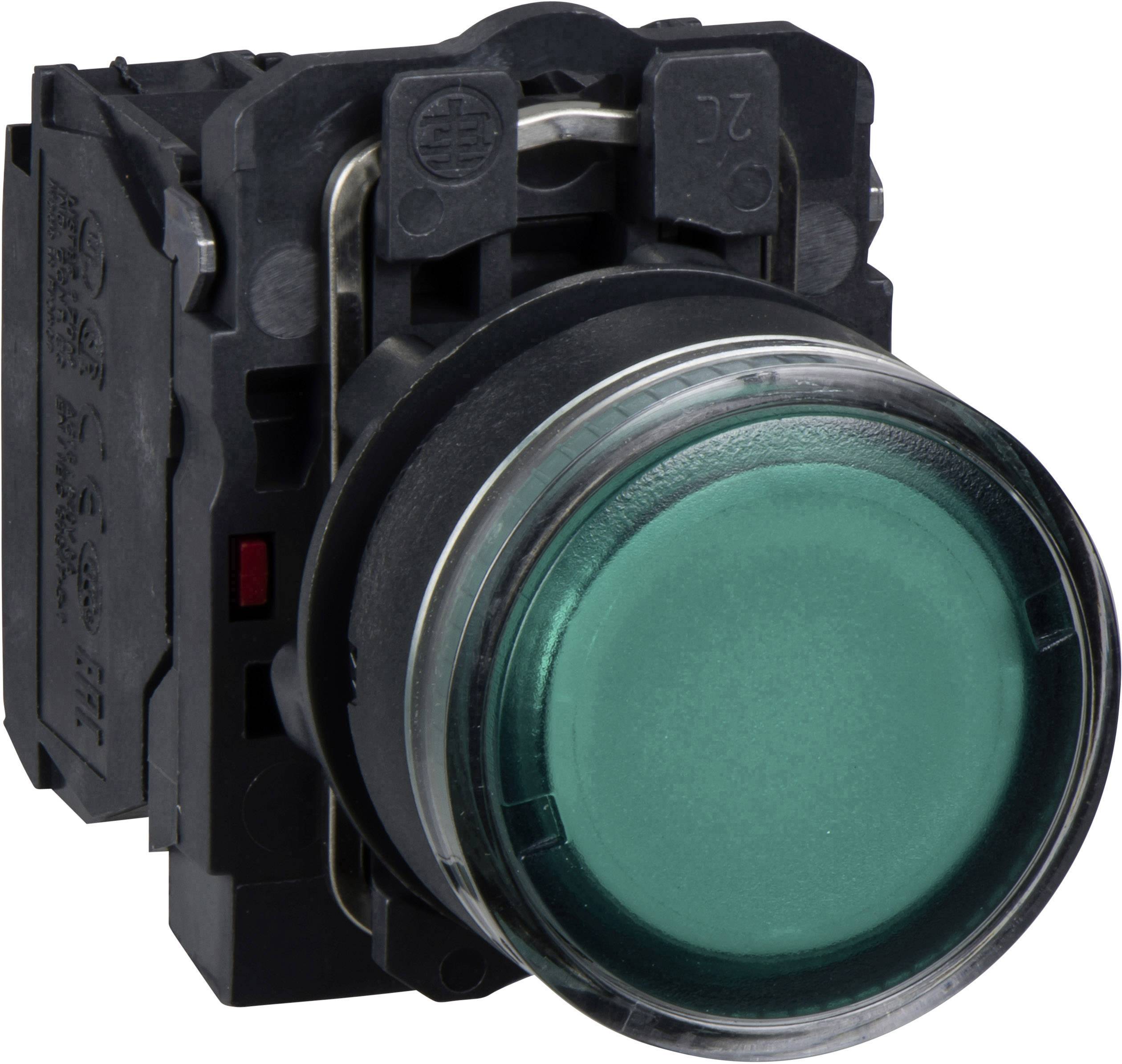 Schneider Electric XB5AW3365 XB5AW3365 Leuchtdrucktaster 600V 6A tastend (L x B x H) 54 x 30 x 42mm IP66, IP67, IP69, IP69K 1St.