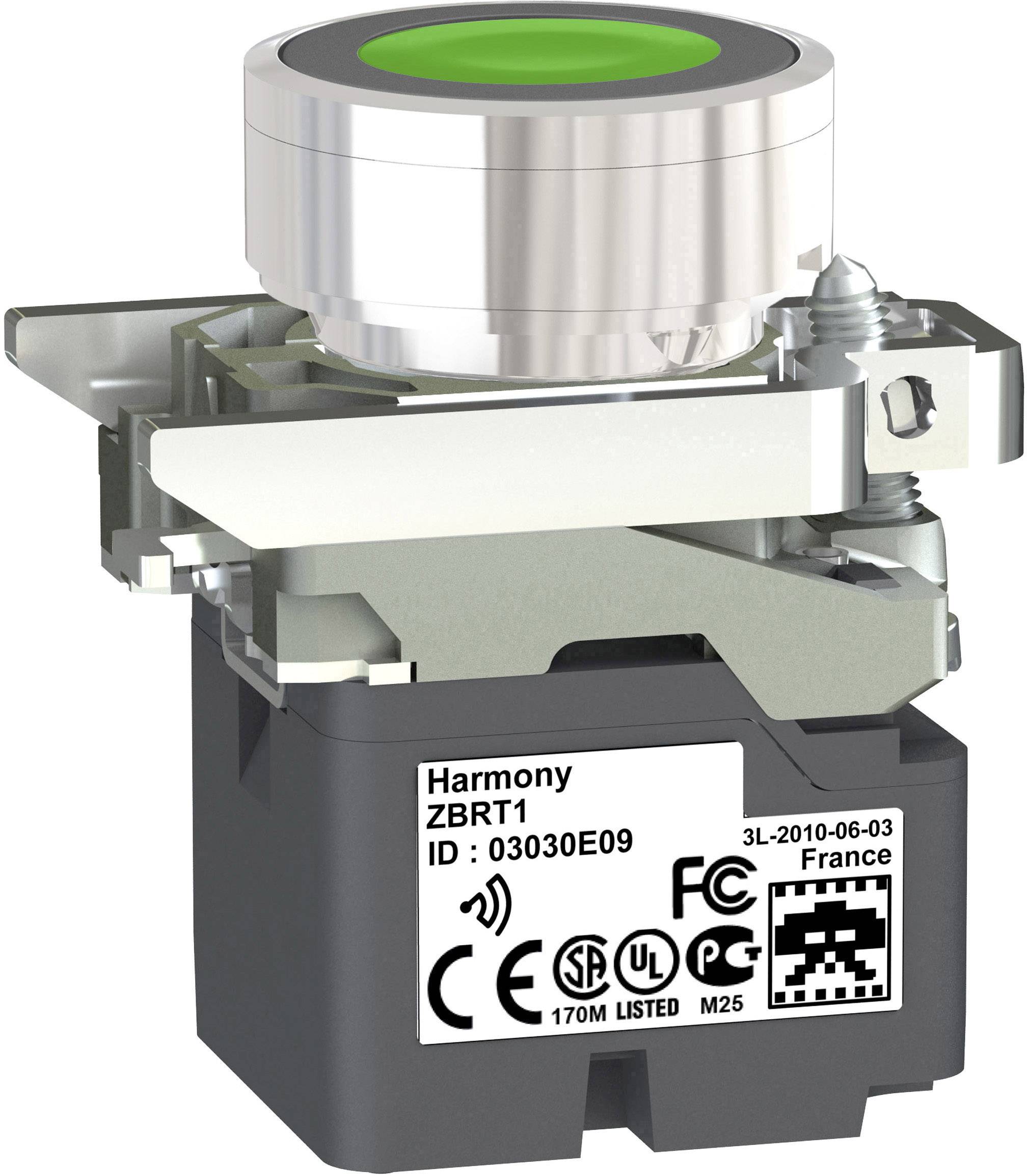 Schneider Electric ZB4RTA3 ZB4RTA3 Drucktaster tastend IP66 (Front), IP30 (Rückseite) 1St.