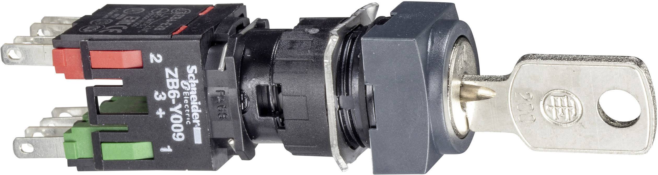 Schneider Electric XB6CGH5B XB6CGH5B Schlüsselschalter 1St.