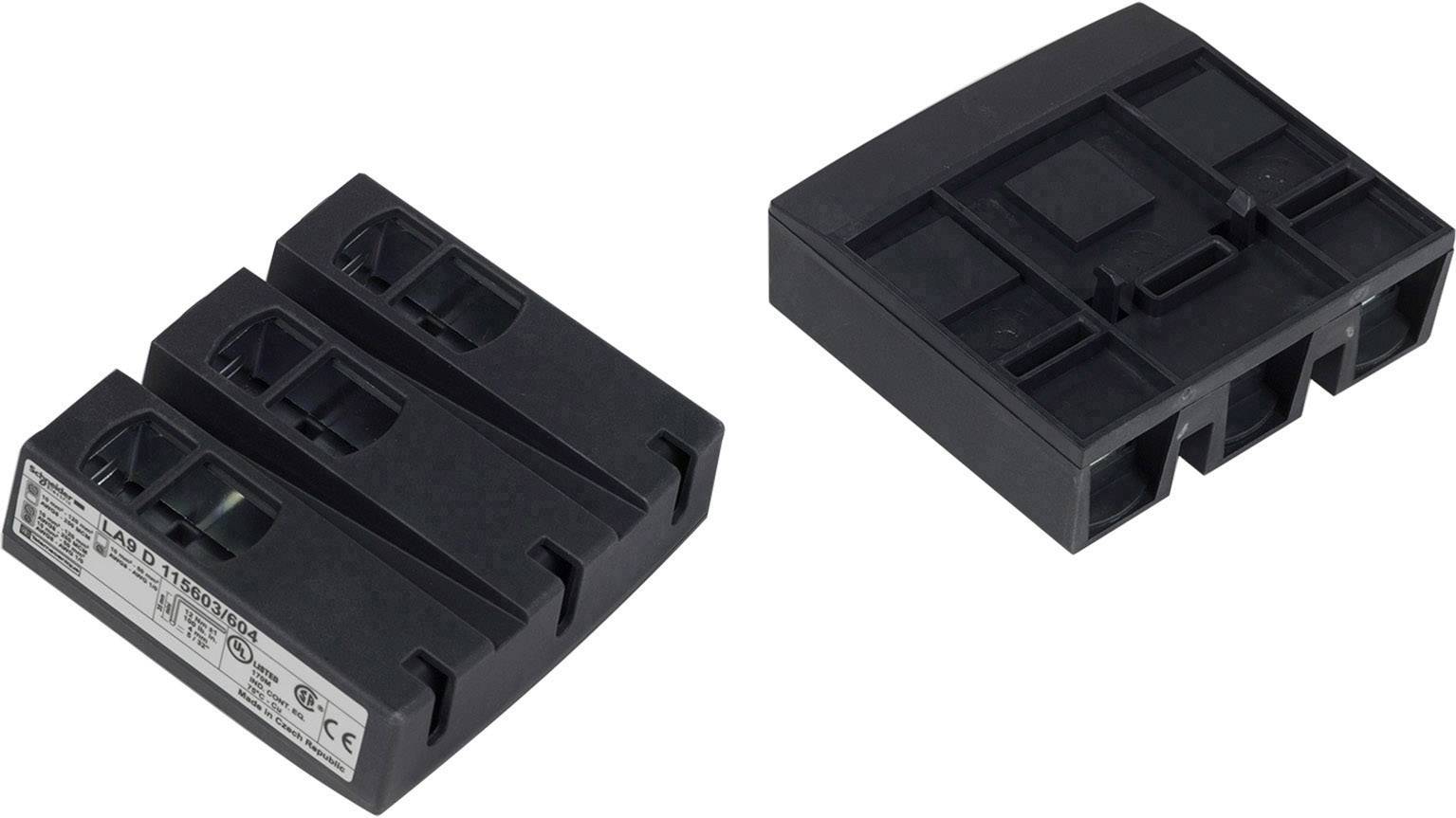 Zwei schwarze elektrische Stecker, einer mit drei Buchsen, der andere mit drei Stiften. Beide sind für industrielle Anwendungen geeignet.