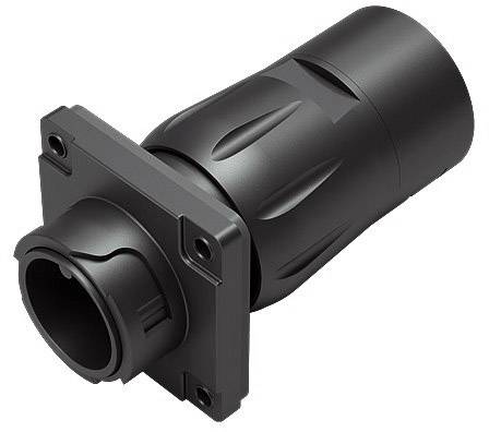 Binder 09 6491 100 05 RundsteckverFlanschstecker Gesamtpolzahl: 4 + PE 1St.