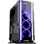 Enermax Saberay RGB Midi-Tower Gaming-Gehäuse Schwarz 3 Vorinstallierte LED Lüfter, 1 vorinstallierter Lüfter, Seitenfenster