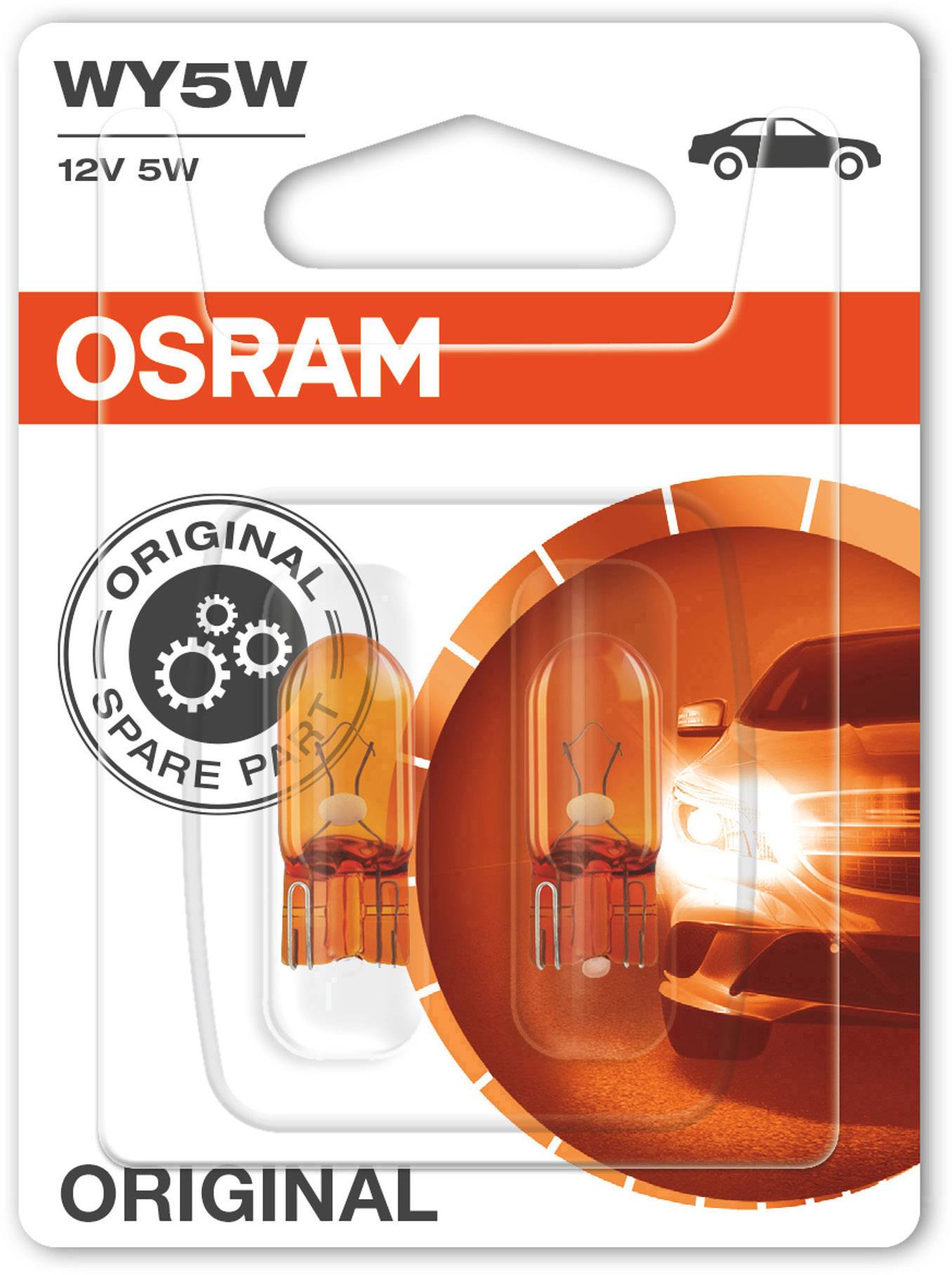 Osram Automotive 4062172395946 Signal Leuchtmittel Original Line WY5W 5W 12V