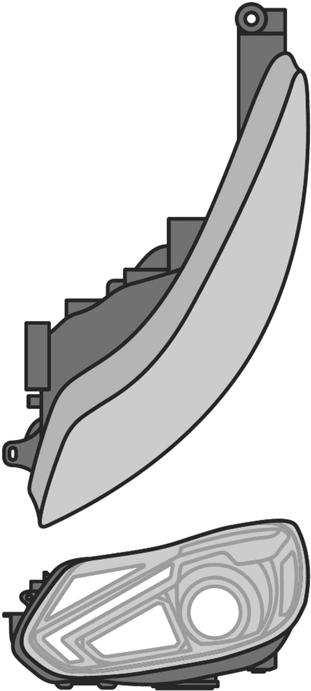 OSRAM LEDHL105-BK LEDriving® XENARC Komplett-Scheinwerfer Ford Ford Focus