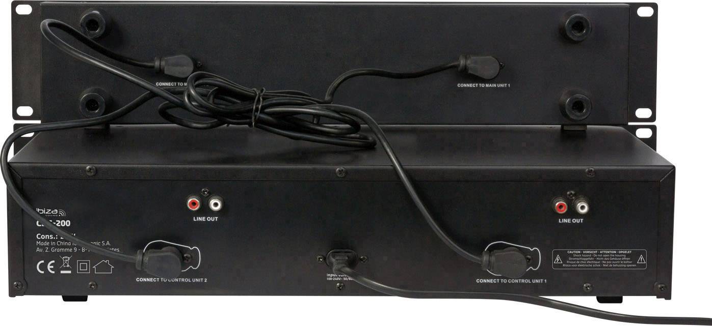 Ibiza Sound CDS-200 DJ Doppel CD Player
