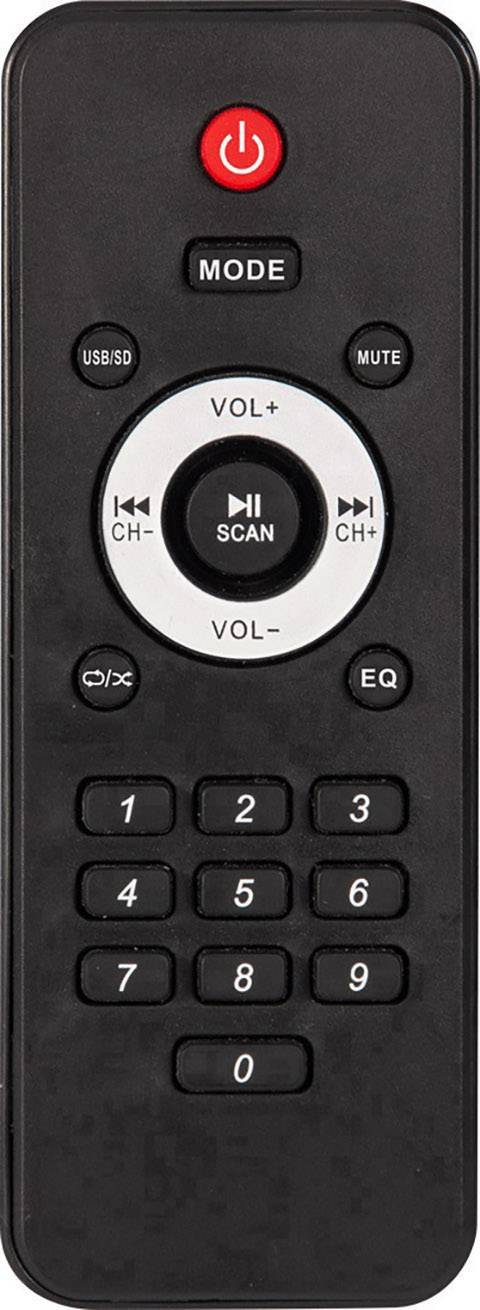 Ibiza Sound CSX10 Aktives PA-Lautsprecher-Set Bluetooth, Integriertes Mischpult