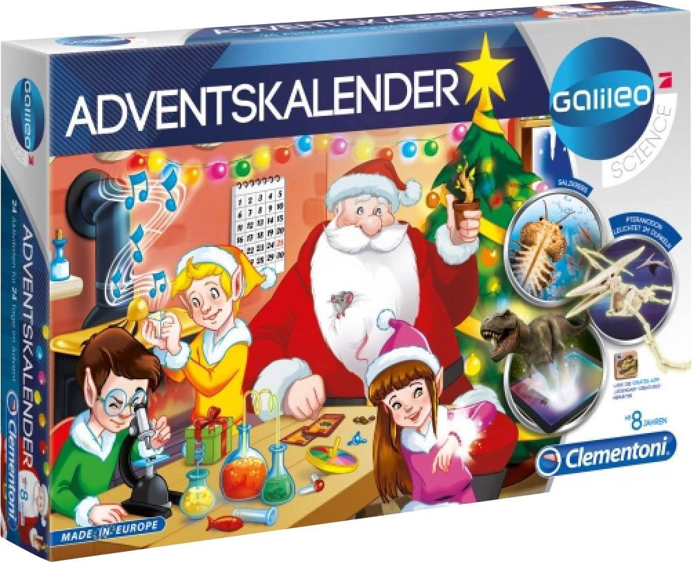 Clementoni Galileo 2019 Lernen & Schule Adventskalender Altersklasse ab 8 Jahre