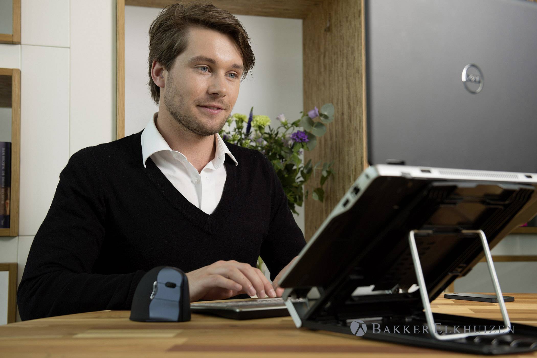 BakkerElkhuizen Ergo-Q 330 Notebook-Ständer höhenverstellbar