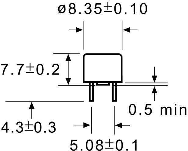 Belfuse MRT 80-BULK BEL Fuse Sicherung träge radial 80 mA Kleinstsicherung THT 80.0 mA 250.0 V Träge -T- 100 St. Bulk