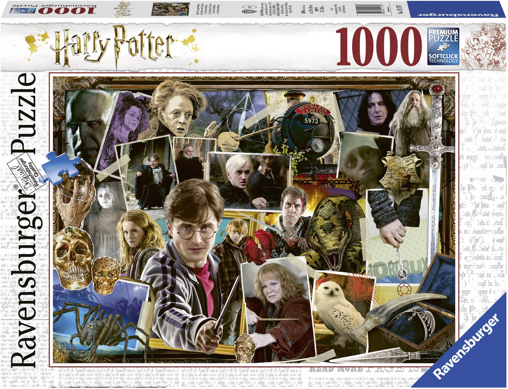 Harry Potter gegen Voldemort Puzzle 15170 Harry Potter gegen Voldemort Puzzle 1 St.