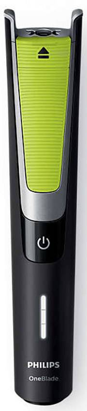 Philips Bodycare QP6505/21 OneBlade Pro Präzisions Trimmer, Bartschneider, Rasierer abwaschbar Schwarz, Grün, Silber