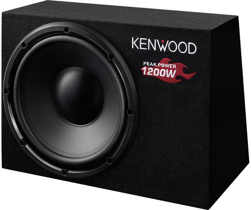Kenwood KSC-W1200B Auto-Subwoofer passiv 1200 W