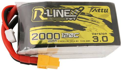 Modellbau-Akkupack (LiPo) 14.8V 2000 mAh Zellen-Zahl: 4 120 C Softcase XT60
