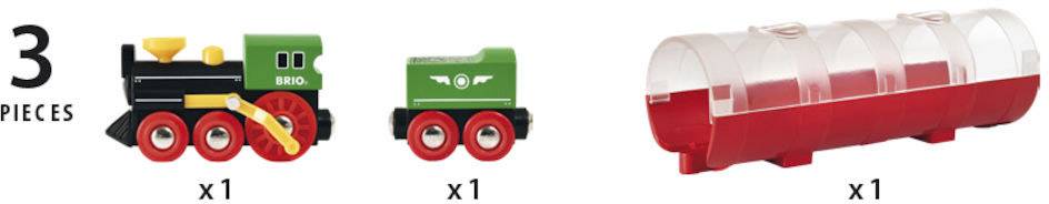 Brio Tunnel Box Dampflockzug 63389200