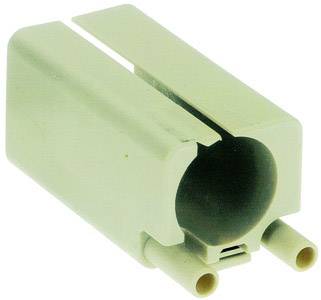 Ein hellgrünes, zylinderförmiges Bauteil mit zwei Kabelanschlüssen. Könnte in elektronischen Geräten verwendet werden.