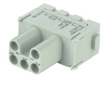 HARTING Han ES Modul Buchseneinsatz (F) Käfigzugfederanschluss, 5-polig 400V, 16A - 1 Stück