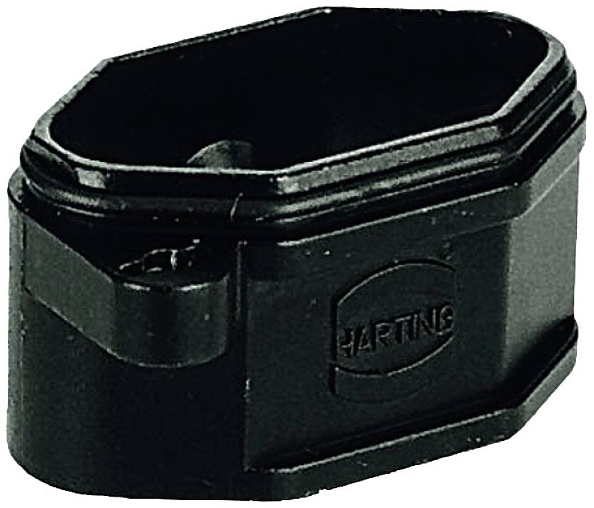 HARTING Han 3HPR Anbaugehäuse gerade Bajonettverriegelung - 1 Stück