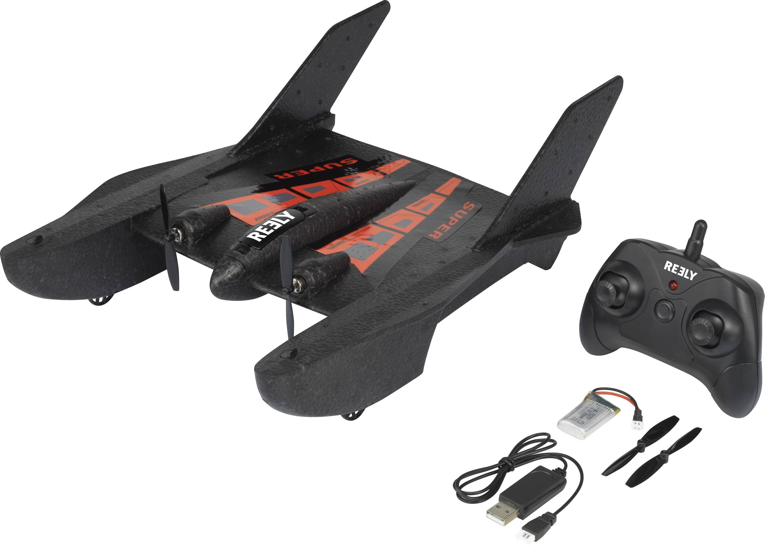 Reely 2-in-1 Aero-TerraX RC Einsteiger Modellflugzeug RtF