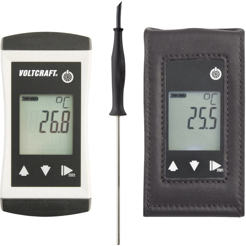 VOLTCRAFT PTM-110 + TG-400 Temperatur-Messgerät -70 - 250 °C Fühler-Typ Pt1000 IP65