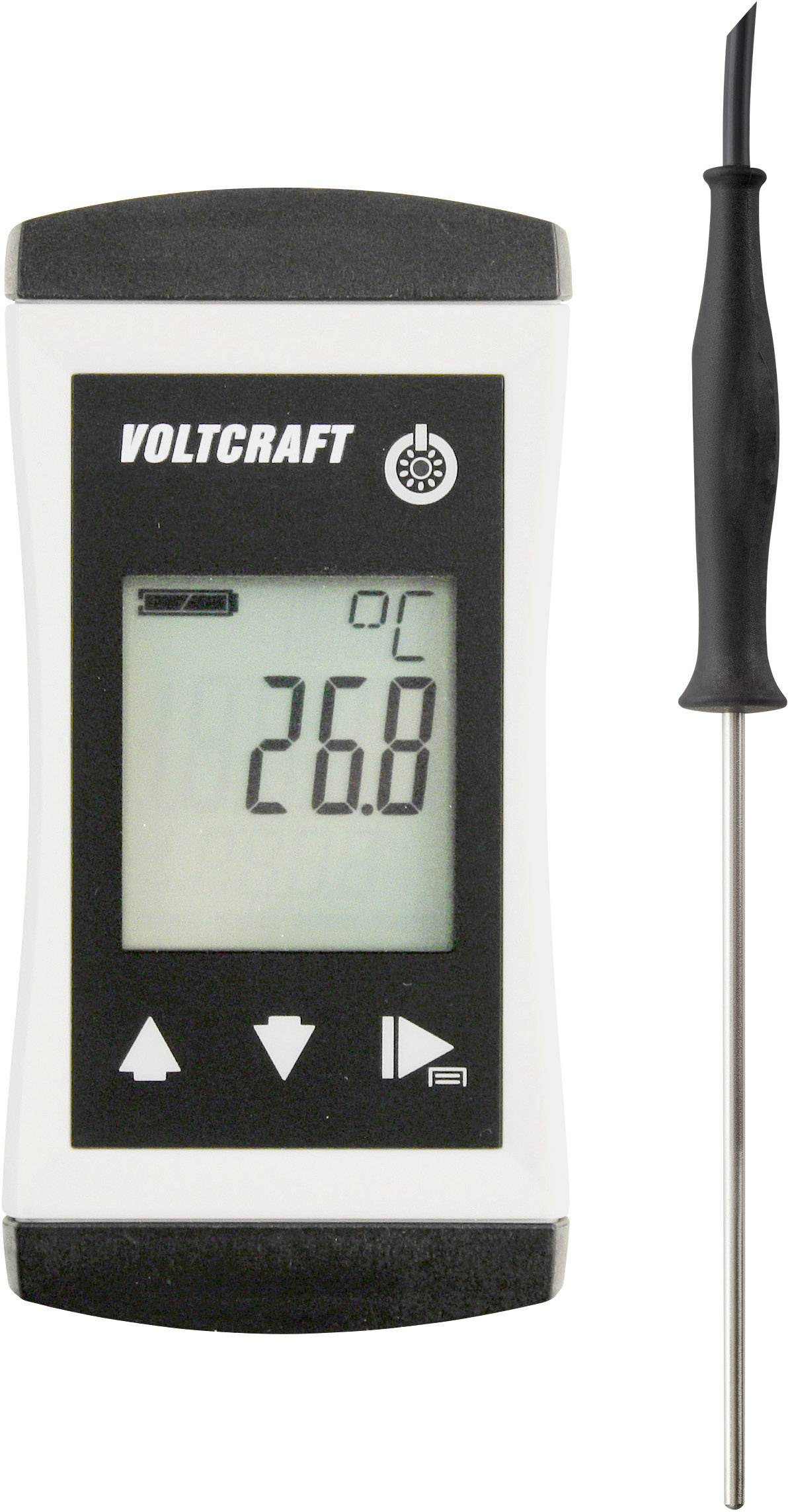 VOLTCRAFT PTM 100 + TPT-201 Temperatur-Messgerät kalibriert (ISO) -200 - 450°C Fühler-Typ Pt1000 IP65
