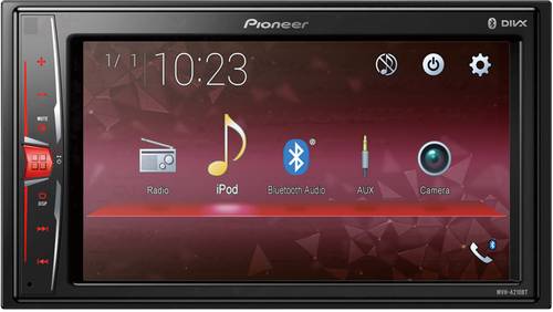 MVH-A210BT Doppel-DIN Moniceiver Anschluss für Rückfahrkamera, Bluetooth®-Freisprecheinri