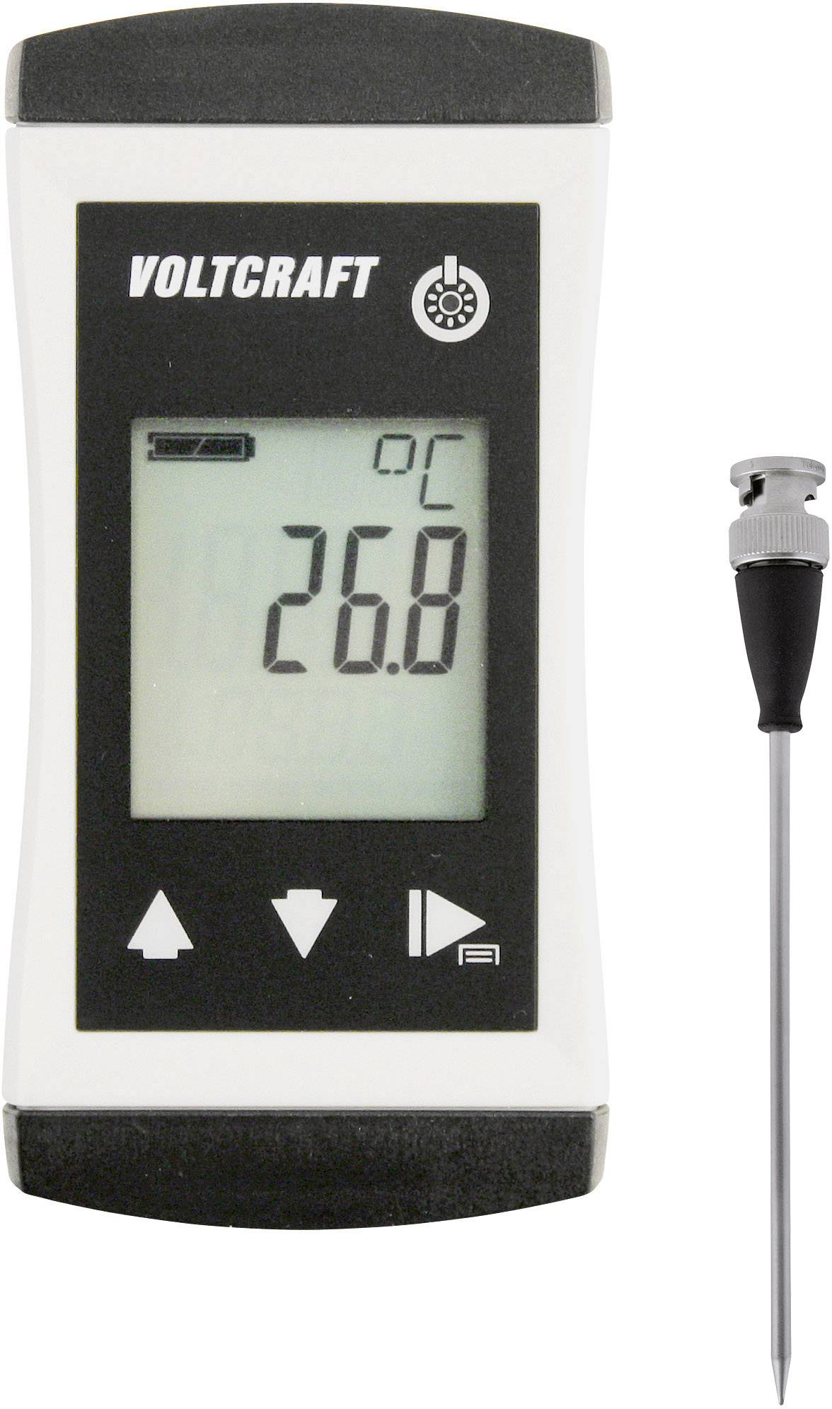 VOLTCRAFT PTM 100 + TPT-207 Temperatur-Messgerät -200 - 450°C Fühler-Typ Pt1000 IP65