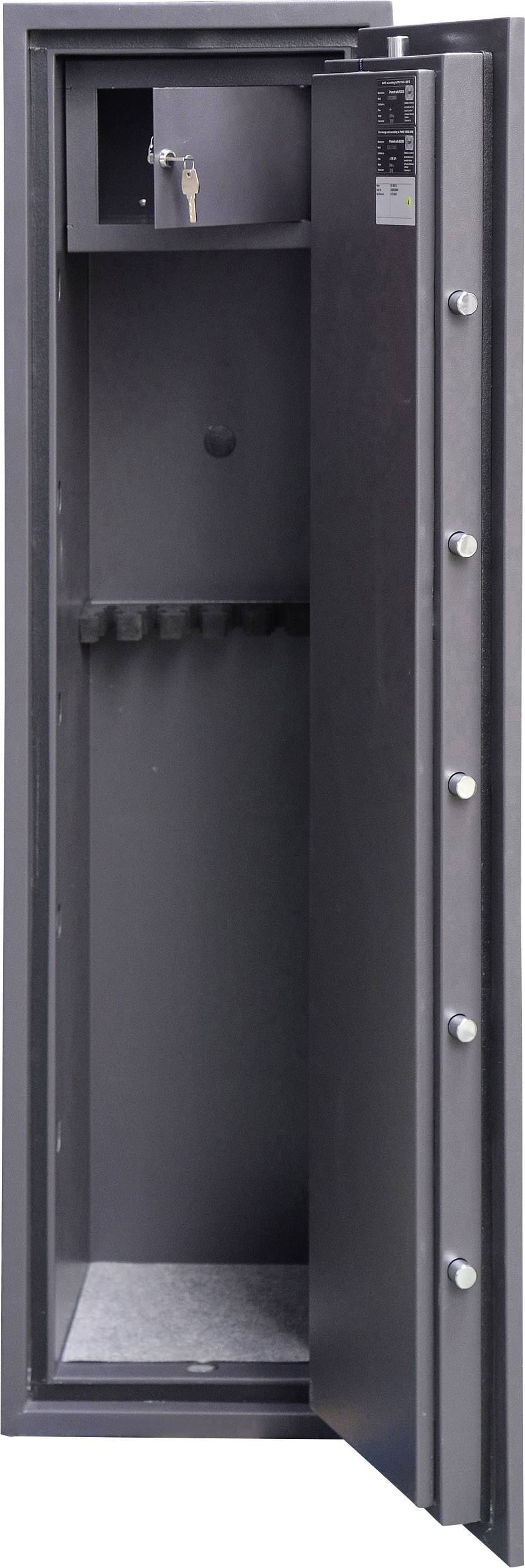 Phoenix RIGEL GS8022E Langwaffenschrank abschließbares Munitionsfach Hochsicherheitsschloss, elektronisch