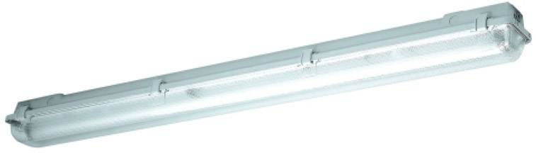 Schuch Gen2 LED-Feuchtraum-Wannenleuchte LED LED fest eingebaut 16W Neutralweiß Grau