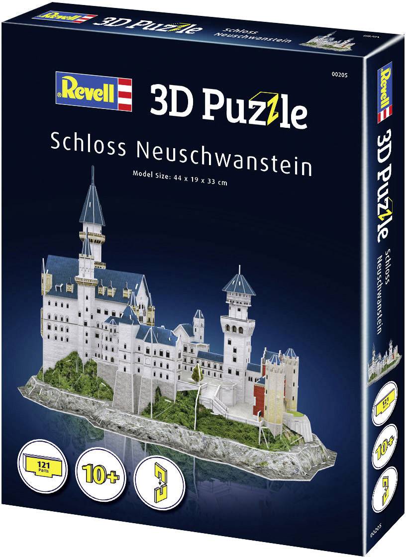 Schloss Neuschwanstein 00205 3D-Puzzle Schloss Neuschwanstein 1 St.