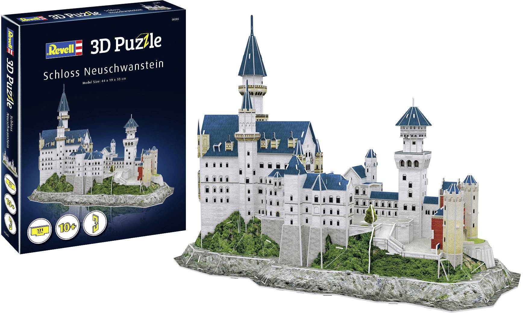Schloss Neuschwanstein 00205 3D-Puzzle Schloss Neuschwanstein 1 St.