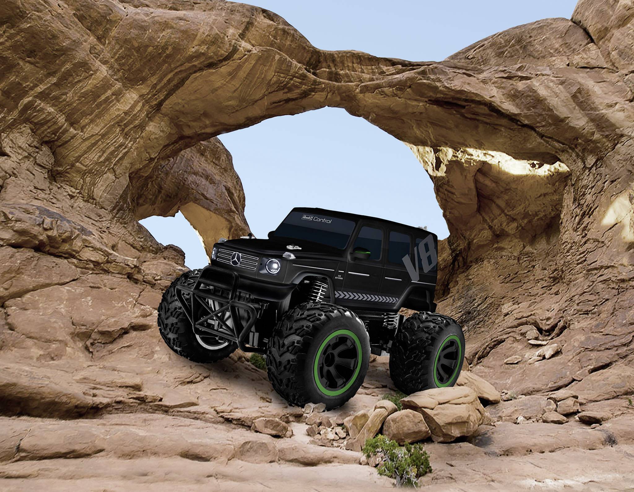 Revell Control 24463 Mercedes G-Class 1:18 RC Einsteiger Modellauto Elektro Geländewagen