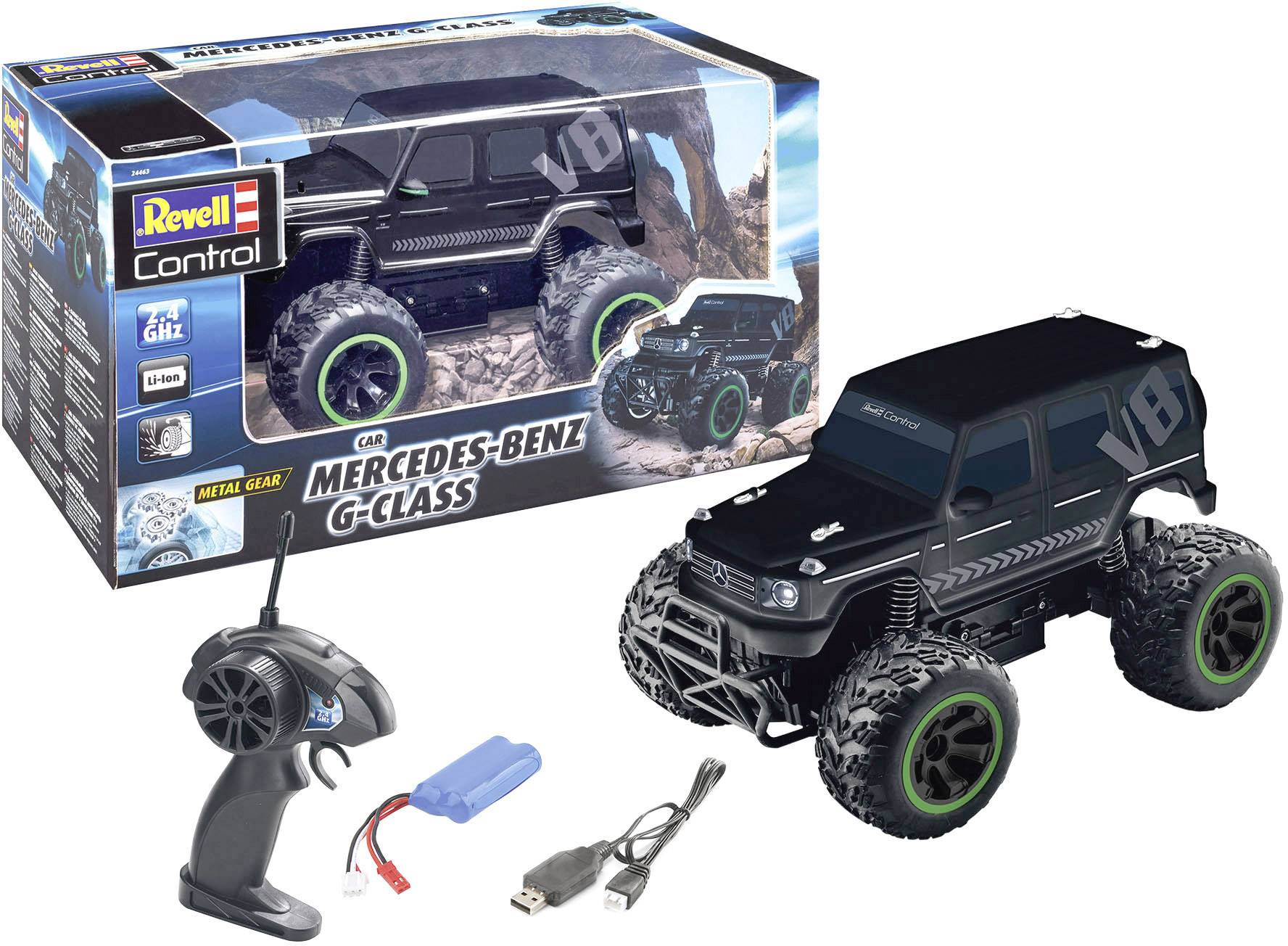 Revell Control 24463 Mercedes G-Class 1:18 RC Einsteiger Modellauto Elektro Geländewagen