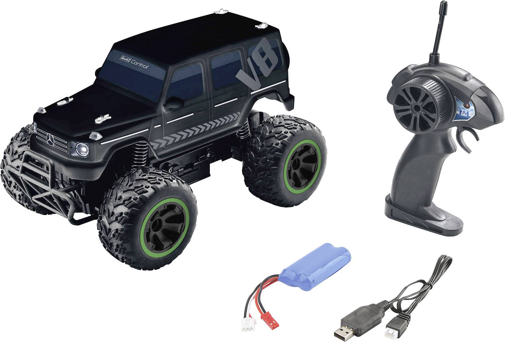 Revell Control 24463 Mercedes G-Class 1:18 RC Einsteiger Modellauto Elektro Geländewagen