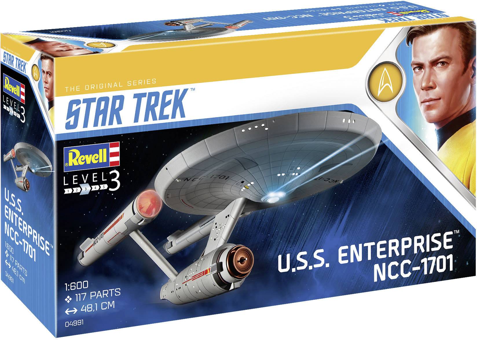 Revell 04991 U.S.S. Enterprise Science Fiction Bausatz 1:600