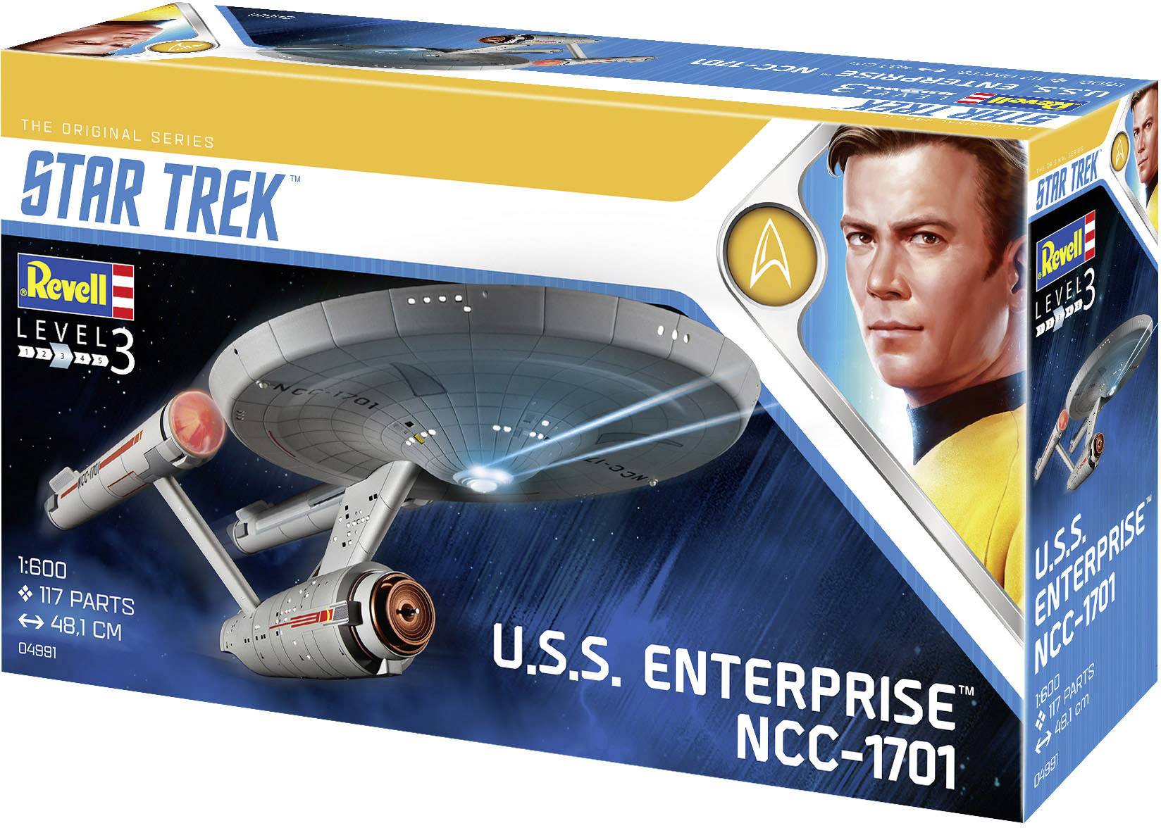 Revell 04991 U.S.S. Enterprise Science Fiction Bausatz 1:600